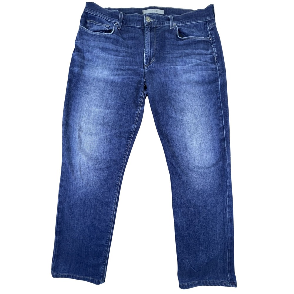 Joe's Jeans Denim Mens 38 The Brixton Straight Leg Stretch Pants Medium Wash